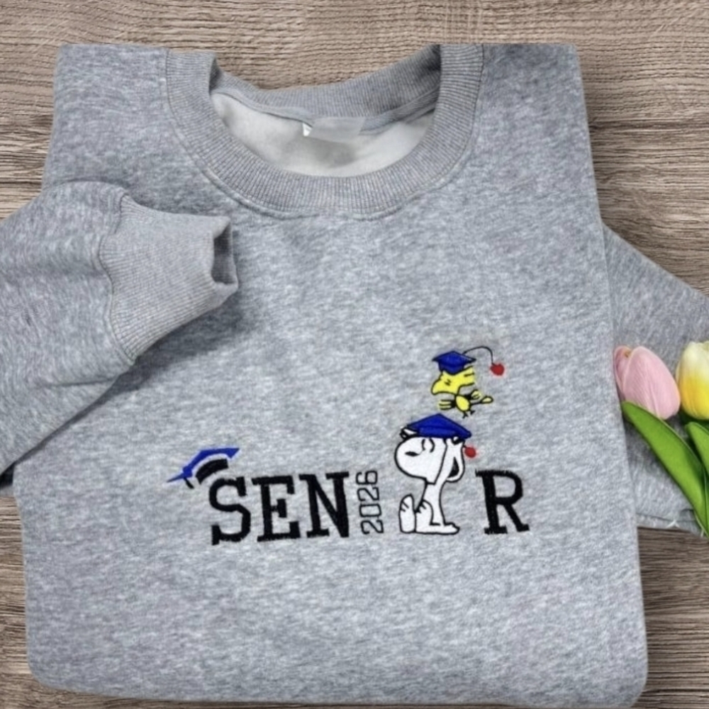 Gray Senior Adult  Sweatshirt